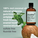 Davids aceite de coco 100% MCT como base natural del enjuague