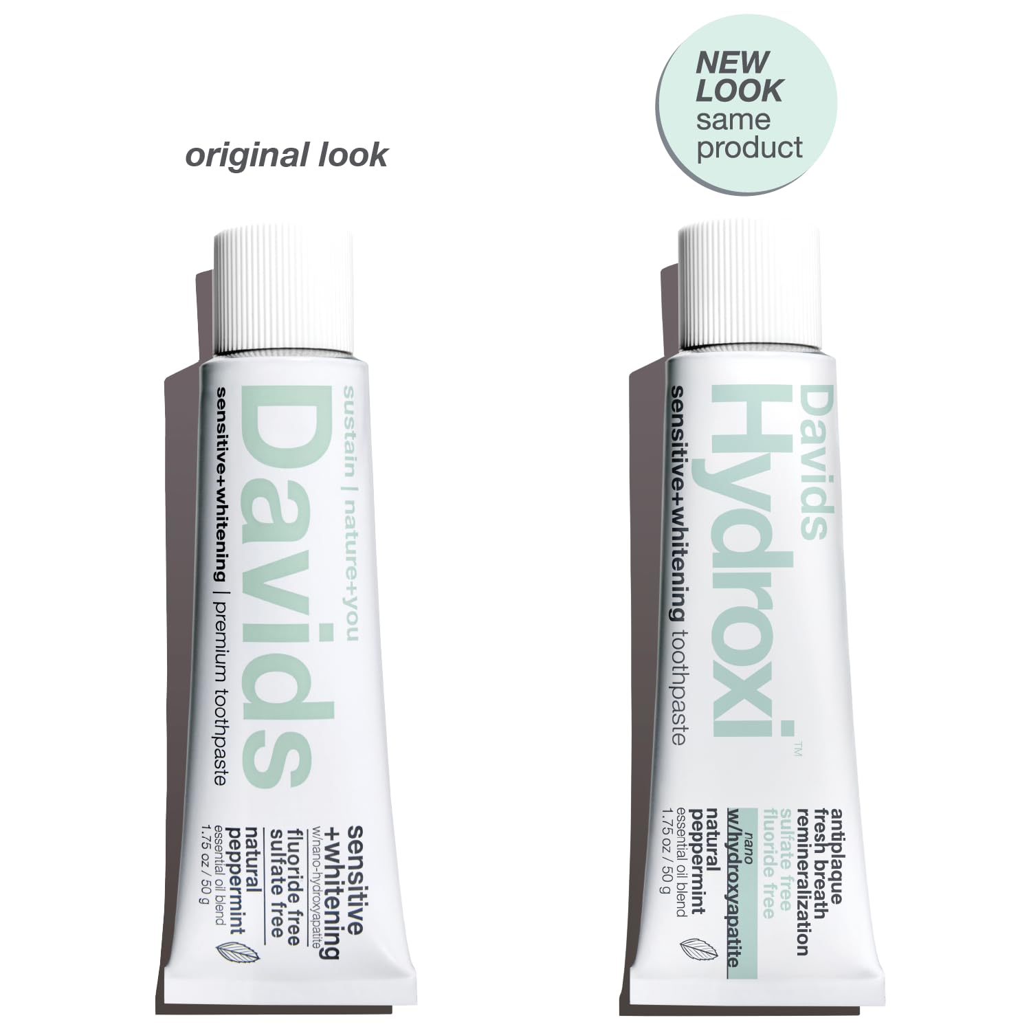 Davids Hydroxi, empaque compacto, ideal para viajar y mantener higiene.
