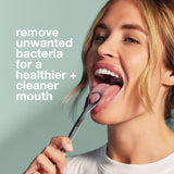 Davids raspador de lengua hecho en Estados Unidos para limpieza profesional.