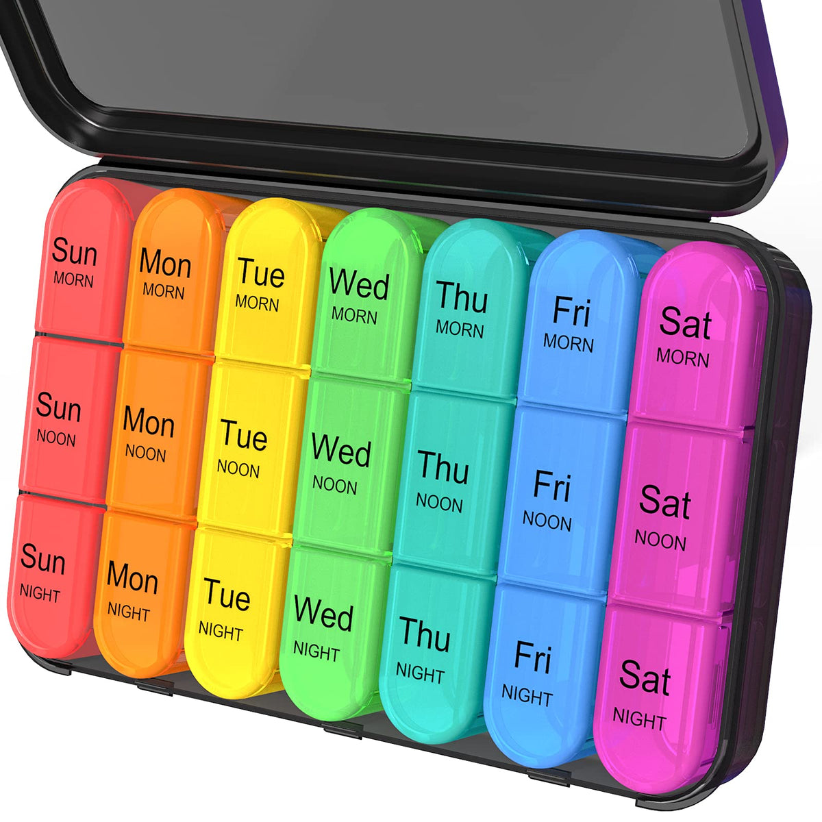 Davíky organizador-pastillas-3-veces-al-dia, ideal para dosis diarias.