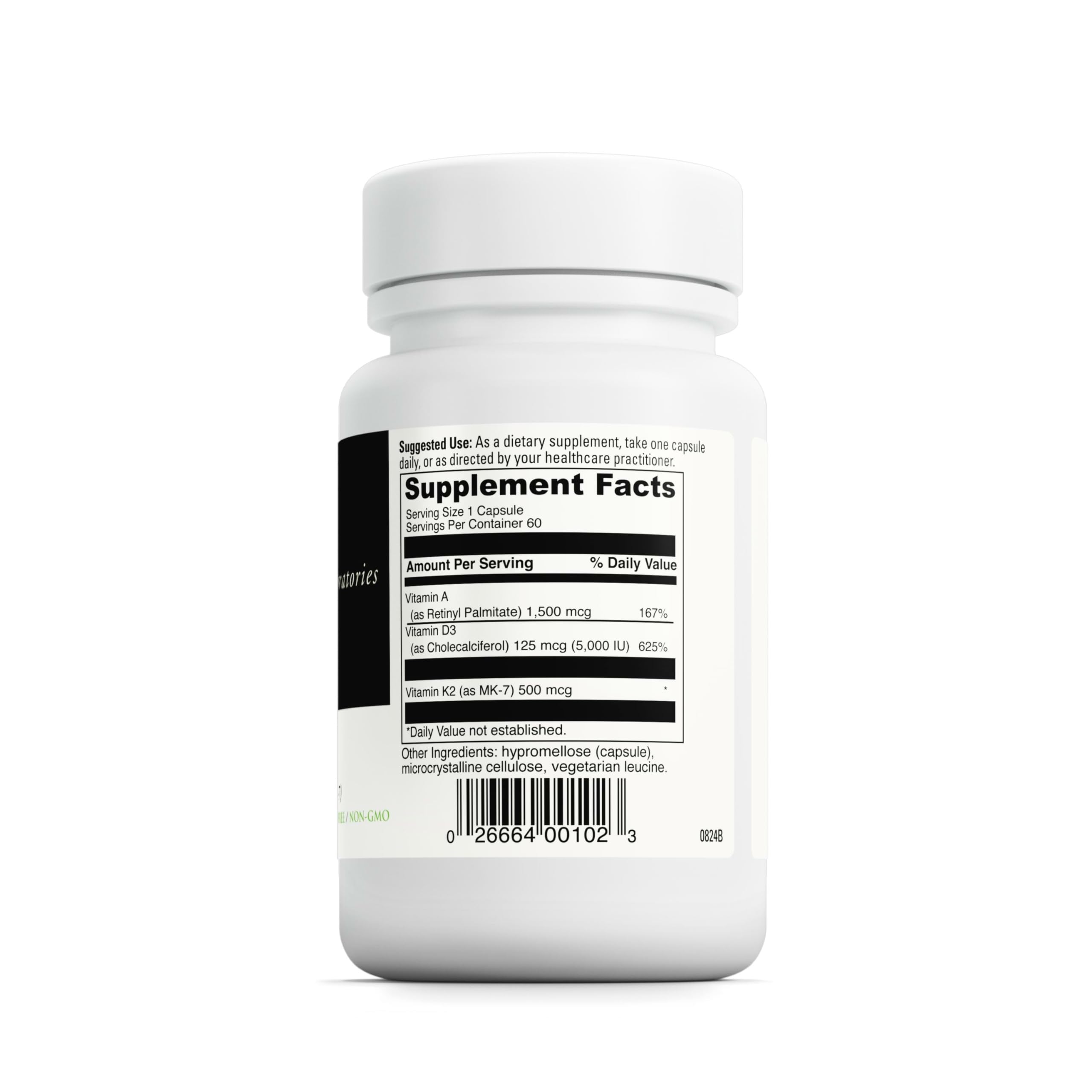 Davinci ADK cápsulas internas: enfoque en vitamina D3 y K2 para la salud circulatoria
