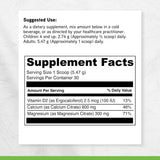 DAVINCI Cal-Mag Citrate vegetariano libre de gluten