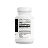 DaVinci Cranberry cápsulas, dorso de la botella con etiqueta, información nutricional