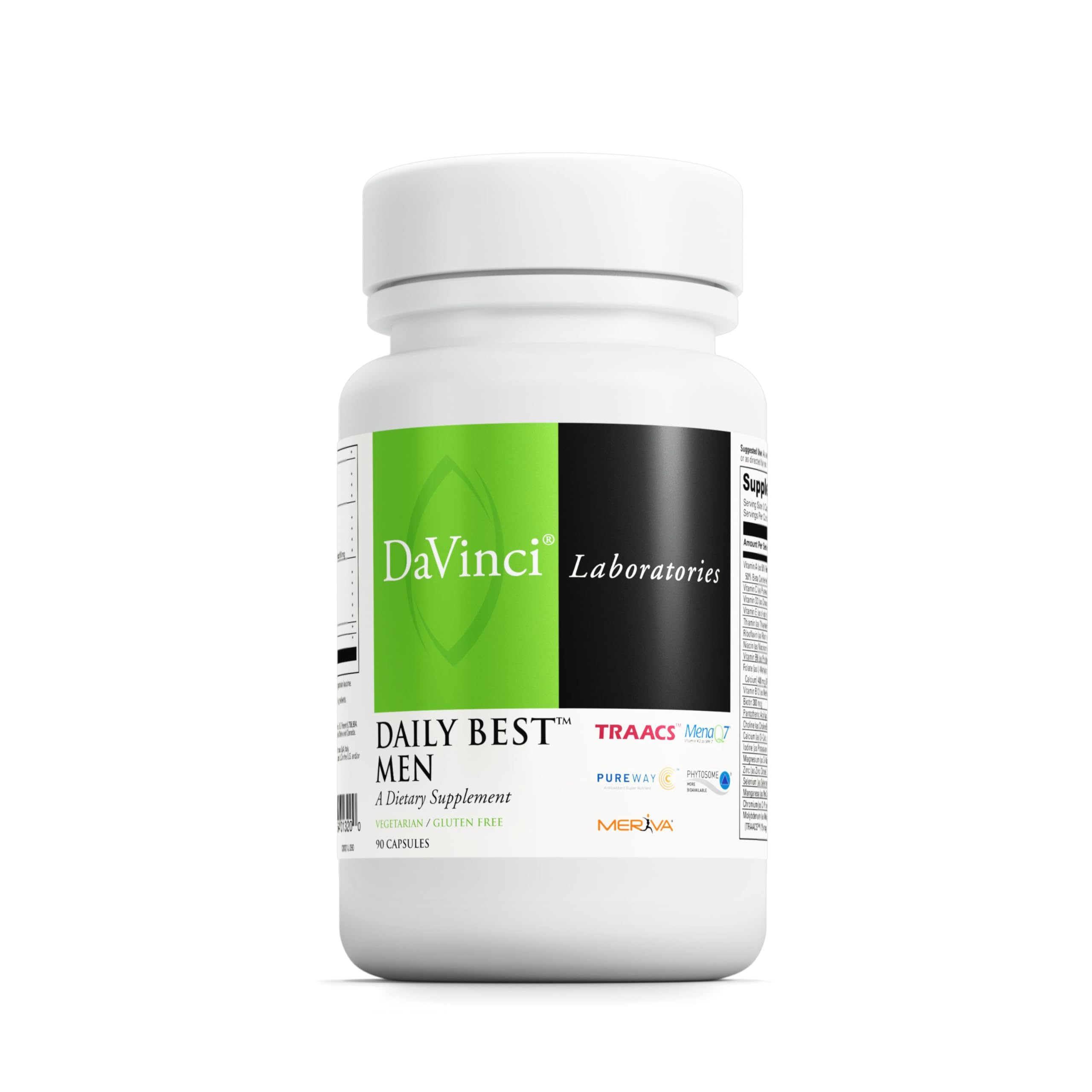 DAVINCI Daily Best Men botella para energía diaria y bienestar masculino