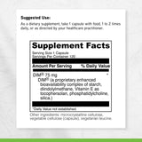 Detalle de vitamina E en DIMPro, antioxidante y apoyo metabólico.