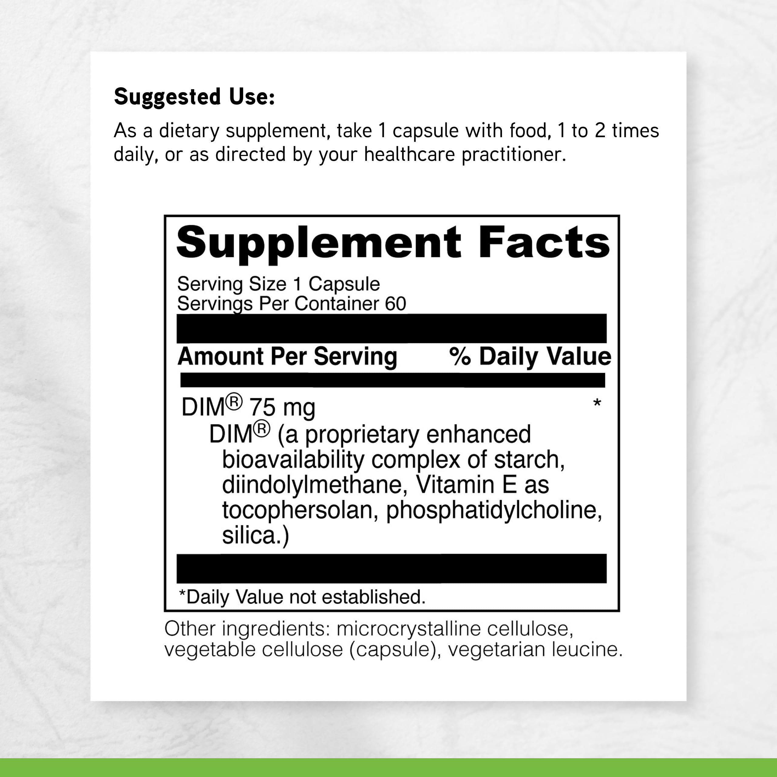 DimPro con vitamina E: soporte antioxidante diario.