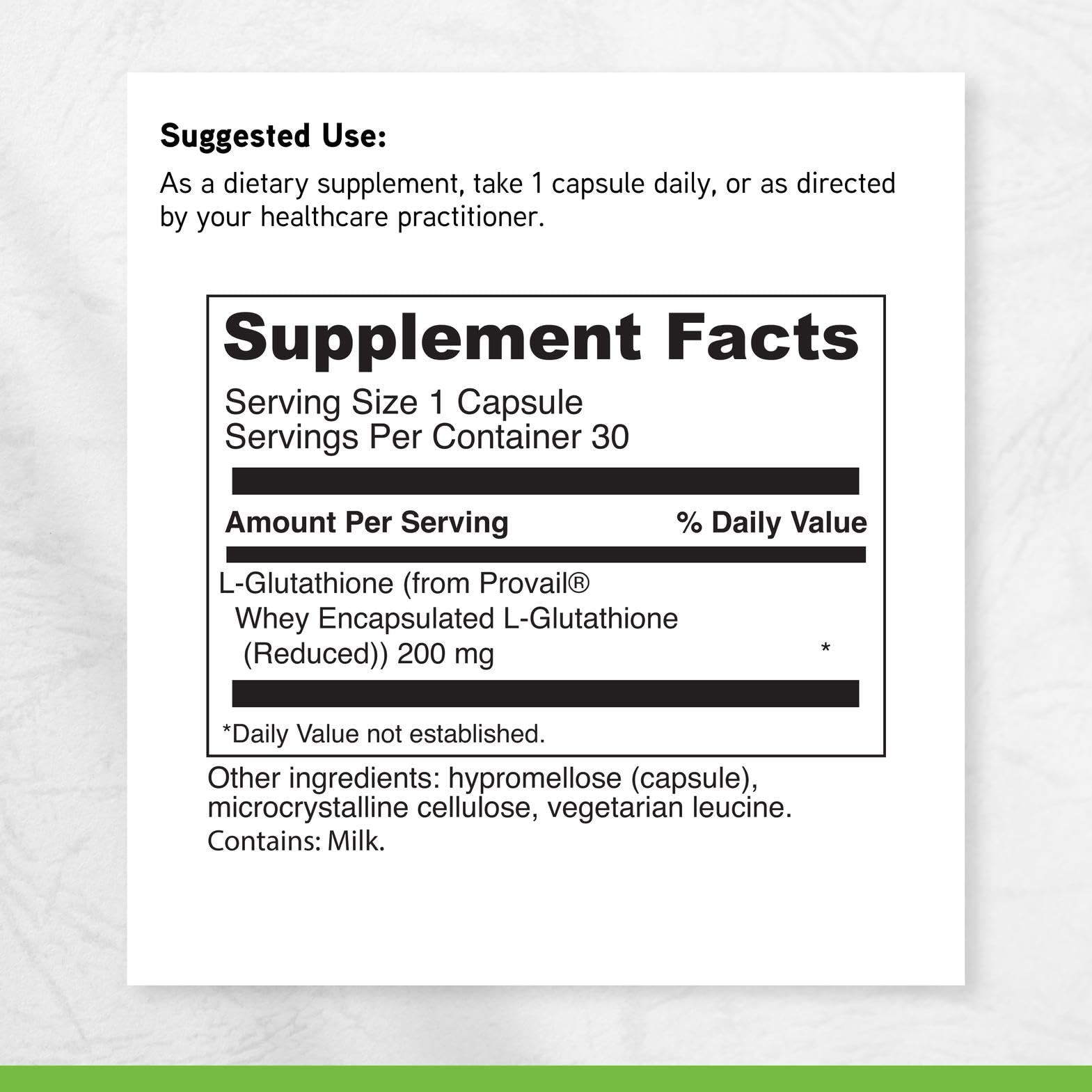 DAVINCI Glutatión: favorece una barrera intestinal saludable.