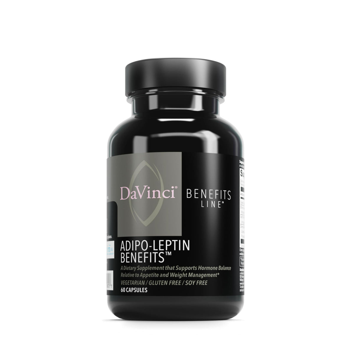 DAVINCI Adipo-Leptin: botella para dosis diaria y apoyo metabólico.