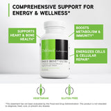 DAVINCI Labs Daily Best Ultra, etiqueta informativa de ingredientes clave.