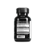 Etiqueta de Beneficios de Telómeros con ingredientes y astrágalo