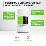 DAVINCI Labs Folato Activo B12 masticable, tabletas, mejora la salud nerviosa y la energía.
