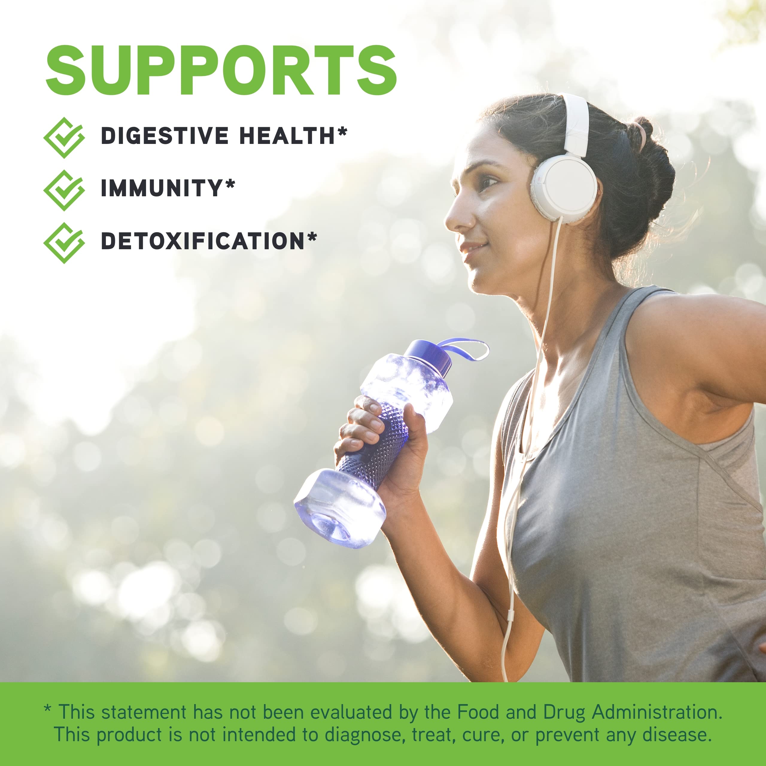 DAVINCI Spectra Verdes Detoxificador, etiqueta-detallada: información clara de ingredientes.