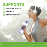 DAVINCI Spectra Verdes Detoxificador, etiqueta-detallada: información clara de ingredientes.