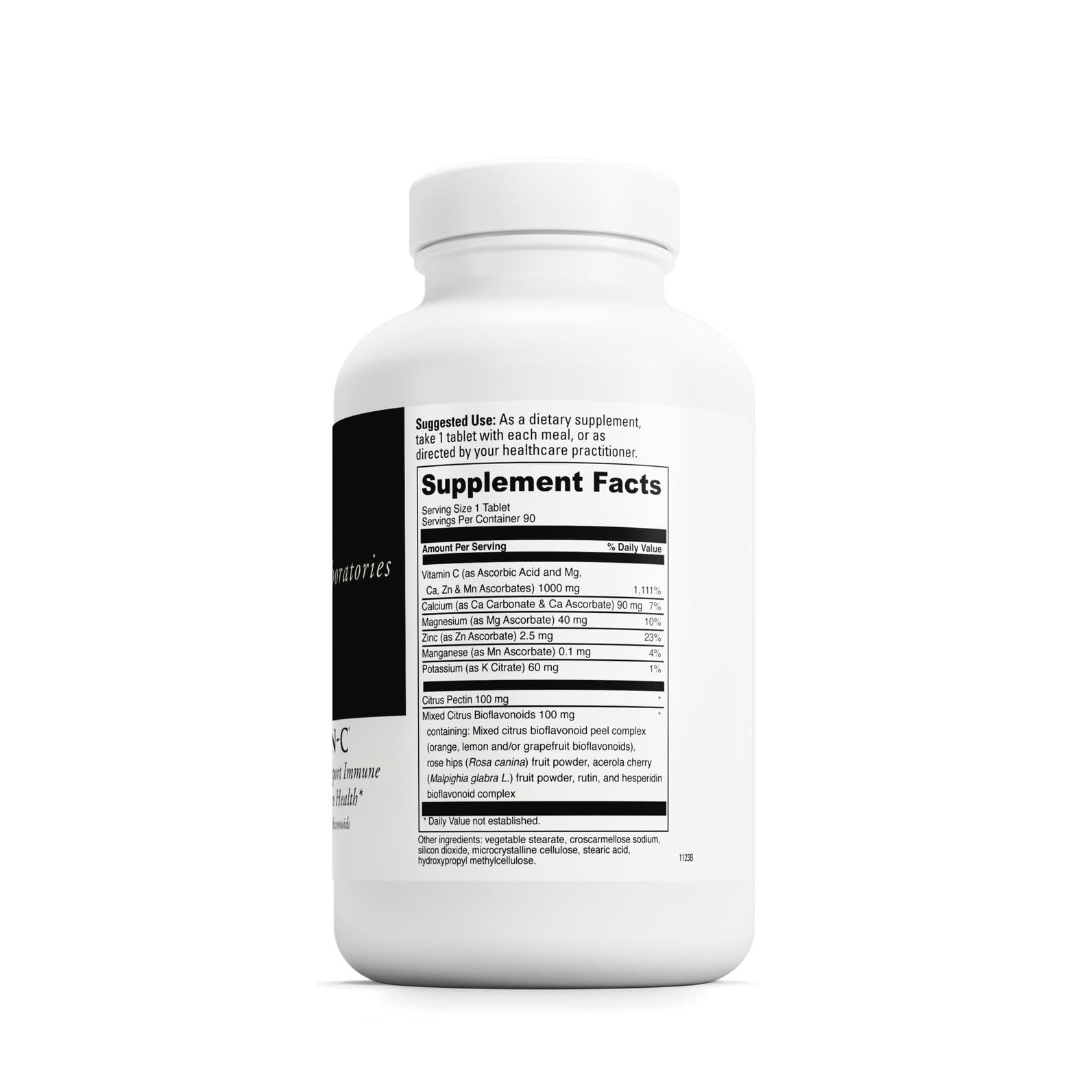 DAVINCI Poten-C: tabletas en primer plano, conveniente uso diario para nutrición.