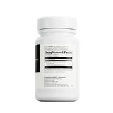 DAVINCI Resveratrol-50, botella lateral, cápsulas vegetarianas sin gluten.