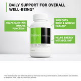 DaVinci Spectra Woman: etiqueta con lista de nutrientes clave.