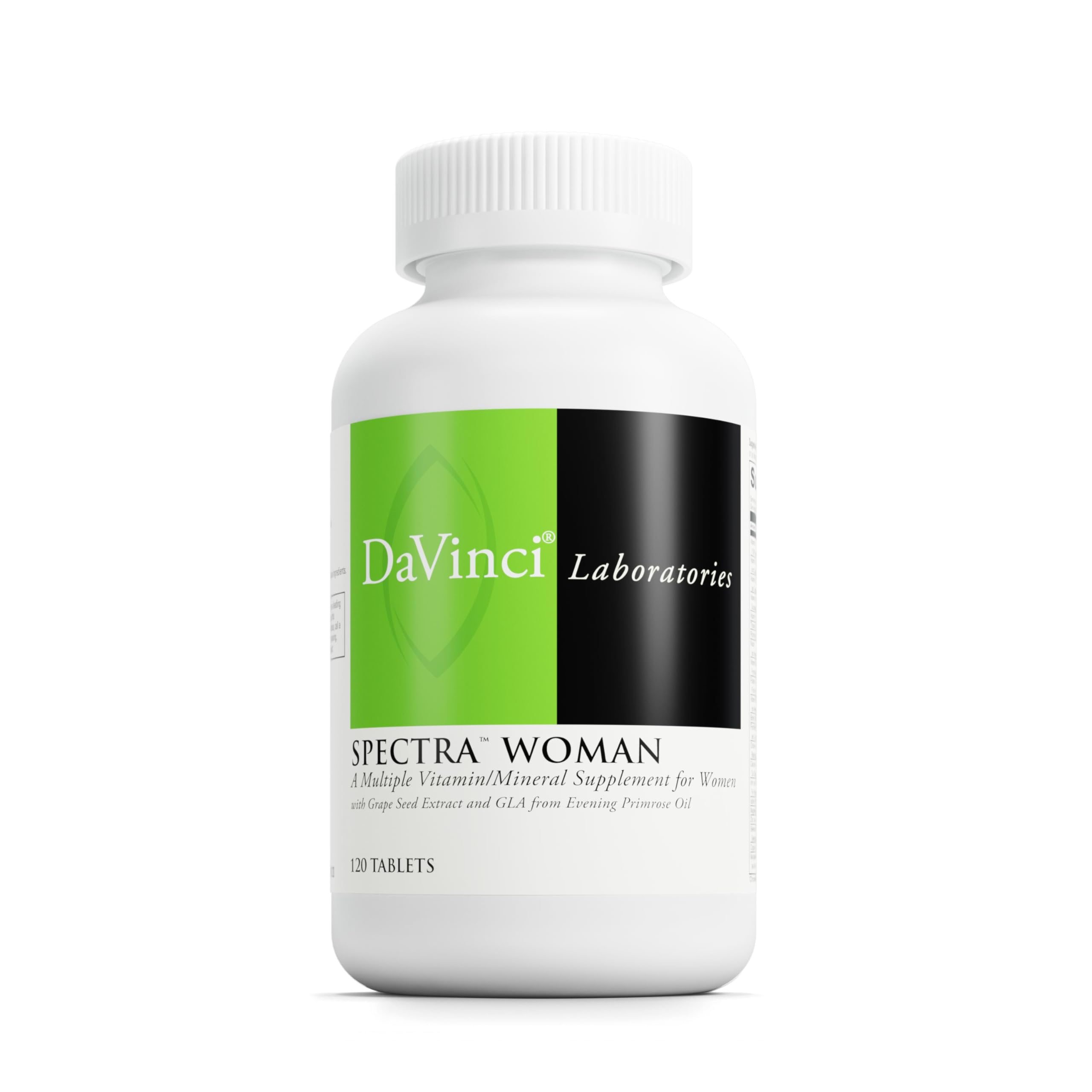 DaVinci Spectra Woman: tabletas para salud ósea y bienestar femenino.