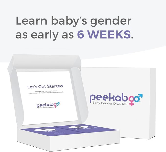 DDC Peekaboo kit-muestra-dna: recolección en casa para análisis temprano