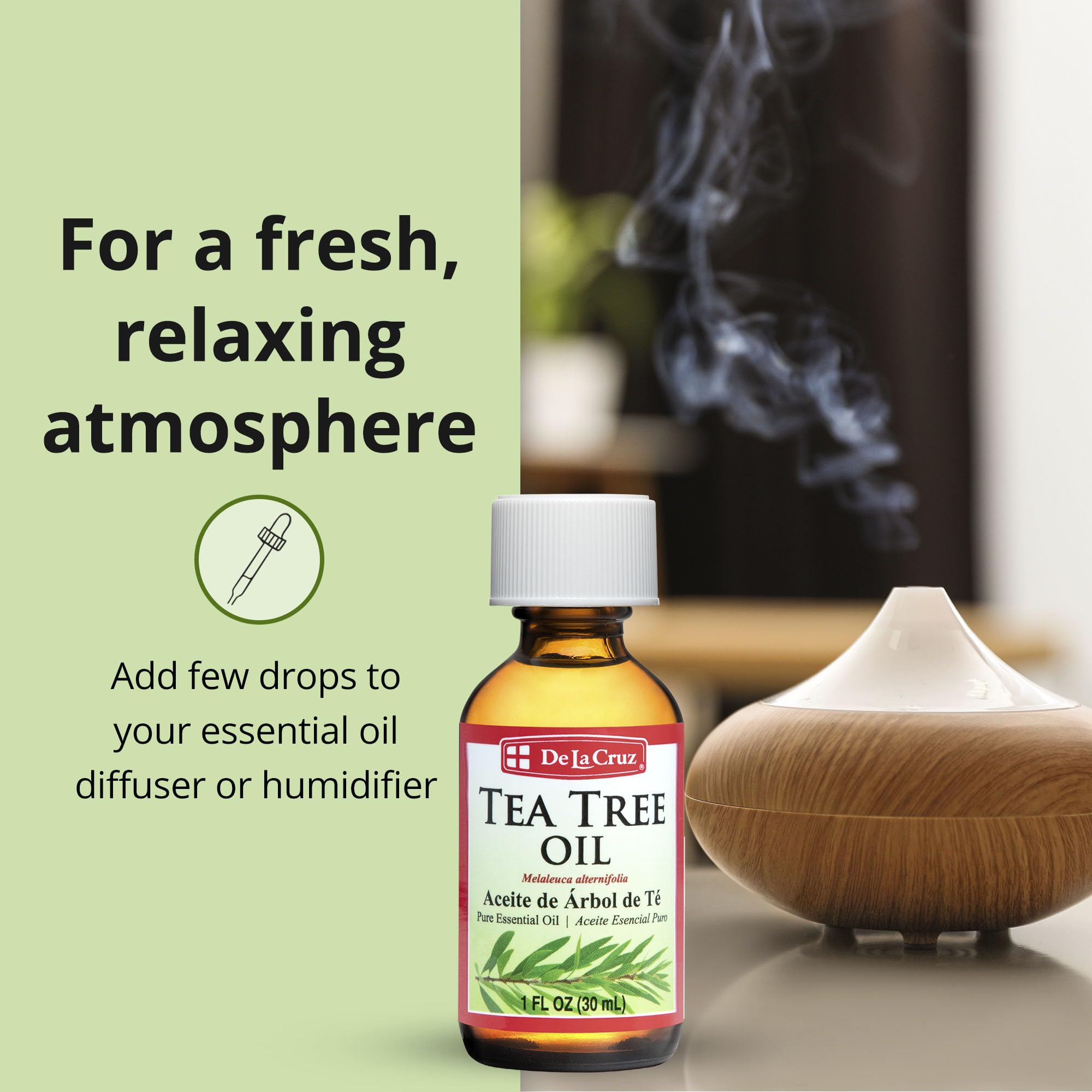 Destilación al vapor de Australia: De La Cruz, aroma terroso y estimulante.
