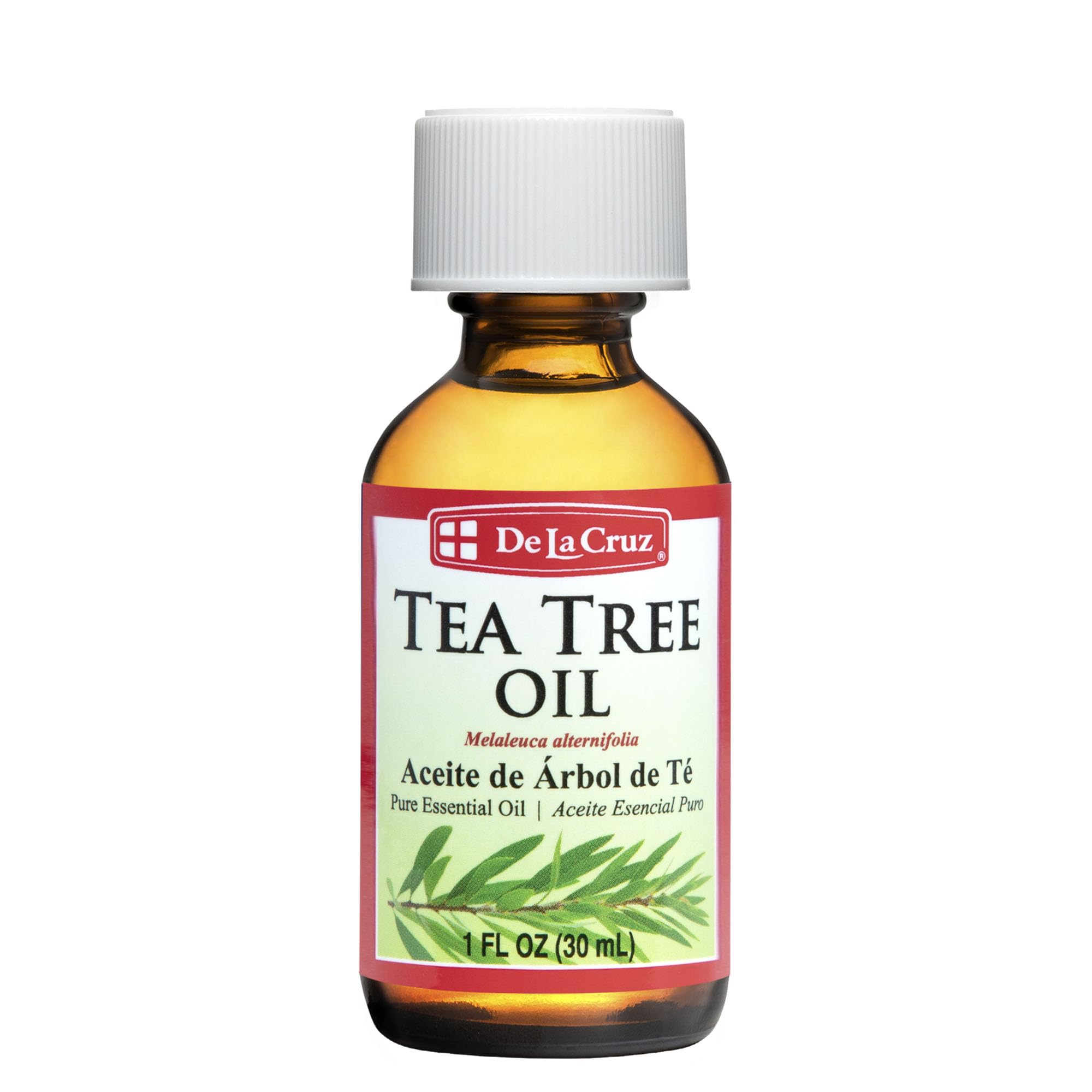 Aceite de árbol de té De La Cruz en difusor para aromaterapia y ambiente fresco.