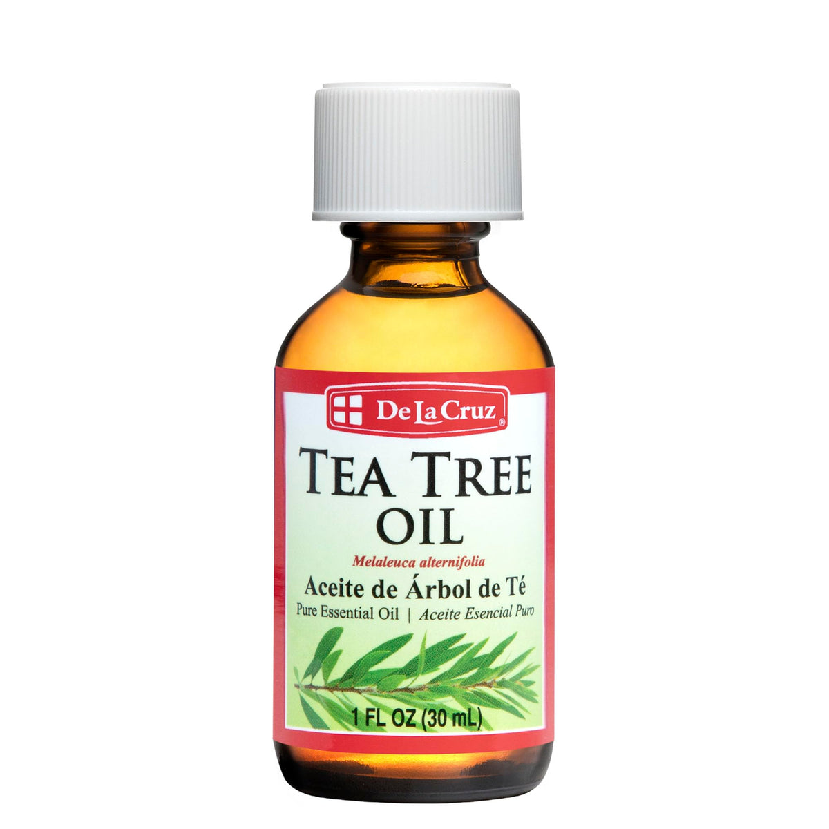 Aceite de árbol de té De La Cruz en difusor para aromaterapia y ambiente fresco.