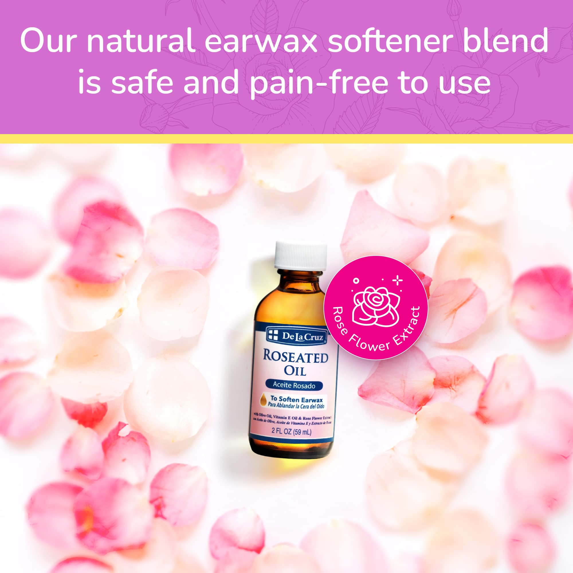 Aceite de oliva prensado en expeller como base natural para suavizar cerumen