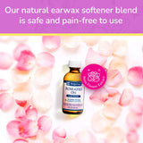 Aceite de oliva prensado en expeller como base natural para suavizar cerumen