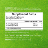 DEAL SUPPLEMENT Alpha Lipoico: cápsulas vegetales listas para uso diario