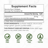 DEAL SUPPLEMENT Astaxantina: botella con cápsulas para soporte antioxidante diario