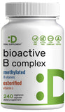 DEAL SUPPLEMENT Bioactivo Complejo B 11-en-1, cápsulas fáciles de absorber para energía diaria.