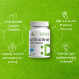 DEAL SUPPLEMENT Citicolina: cápsulas de 1000 mg para apoyo cognitivo