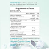 DEAL SUPPLEMENT: cápsulas de colágeno para mujeres y hombres, fáciles de ingerir.