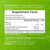 DEAL SUPPLEMENT CoQ10 Omega 3 capsulas: soporte diario de DHA y EPA.