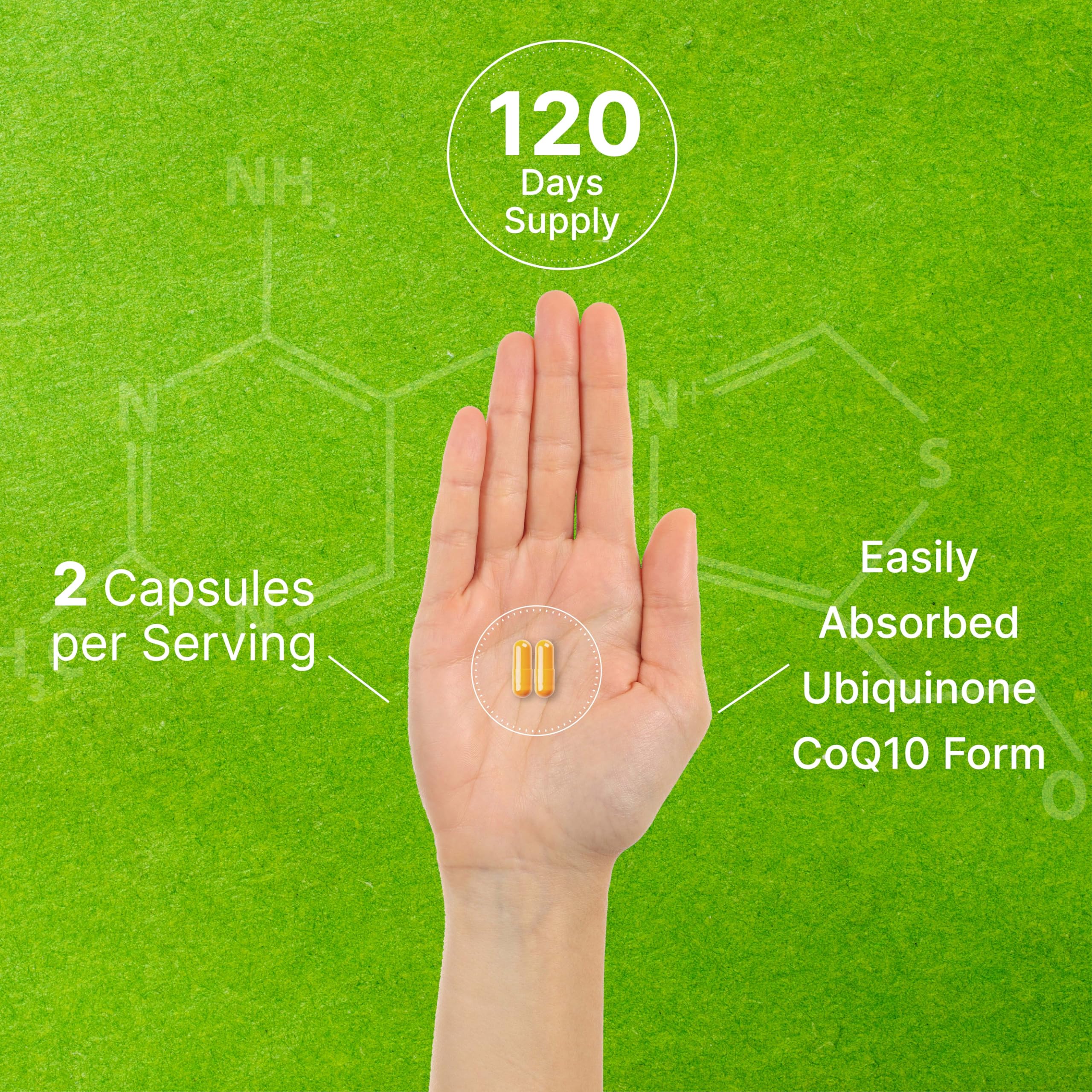 DEAL SUPPLEMENT CoQ10 Omega 3 dosificacion diaria: 2 capsulas.