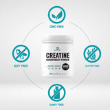 Deal Supplement creatina monohidrato en vaso para mezclar rápidamente durante entrenamientos