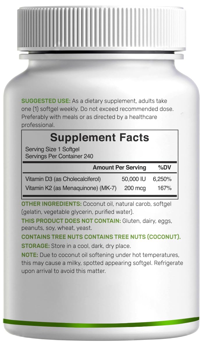 DEAL SUPPLEMENT Uso semanal, indicación de dosificación fácil
