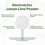 DEAL SUPPLEMENT electrolitos en polvo ofrece 1000 mg de potasio por porción