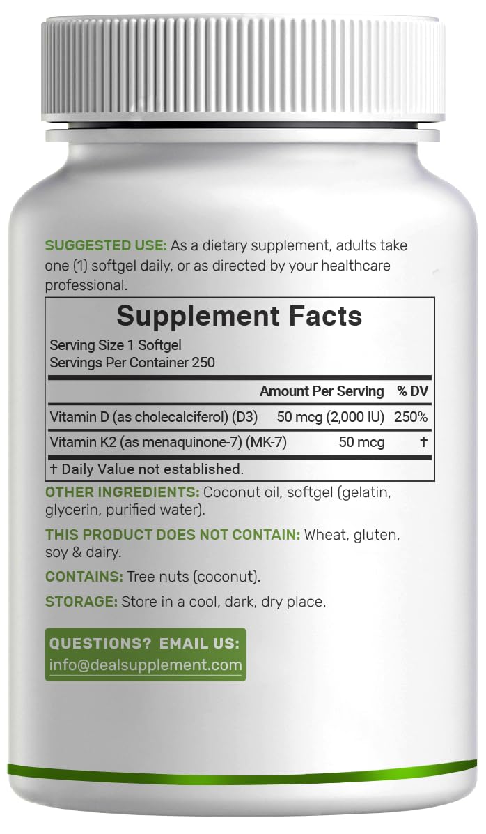 DEAL SUPPLEMENT Envase de vidrio brillante, conservación de nutrientes y visibilidad del producto.