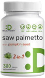 Producto DEAL SUPPLEMENT con extracto de saw palmetto en envase, opción diaria.