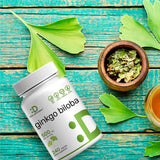 DEAL SUPPLEMENT Ginkgo Biloba, uso diario en rutina para concentración.