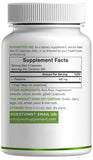 DEAL SUPPLEMENT L-Theanine 400 mg, empaque externo: libre de gluten y OGM.