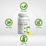 DEAL SUPPLEMENT Omega 3: dosis diaria de tres cápsulas para Omega 3 total.