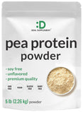 DEAL SUPPLEMENT proteína de guisante, frasco de 5 lb, vegana y sin soja.