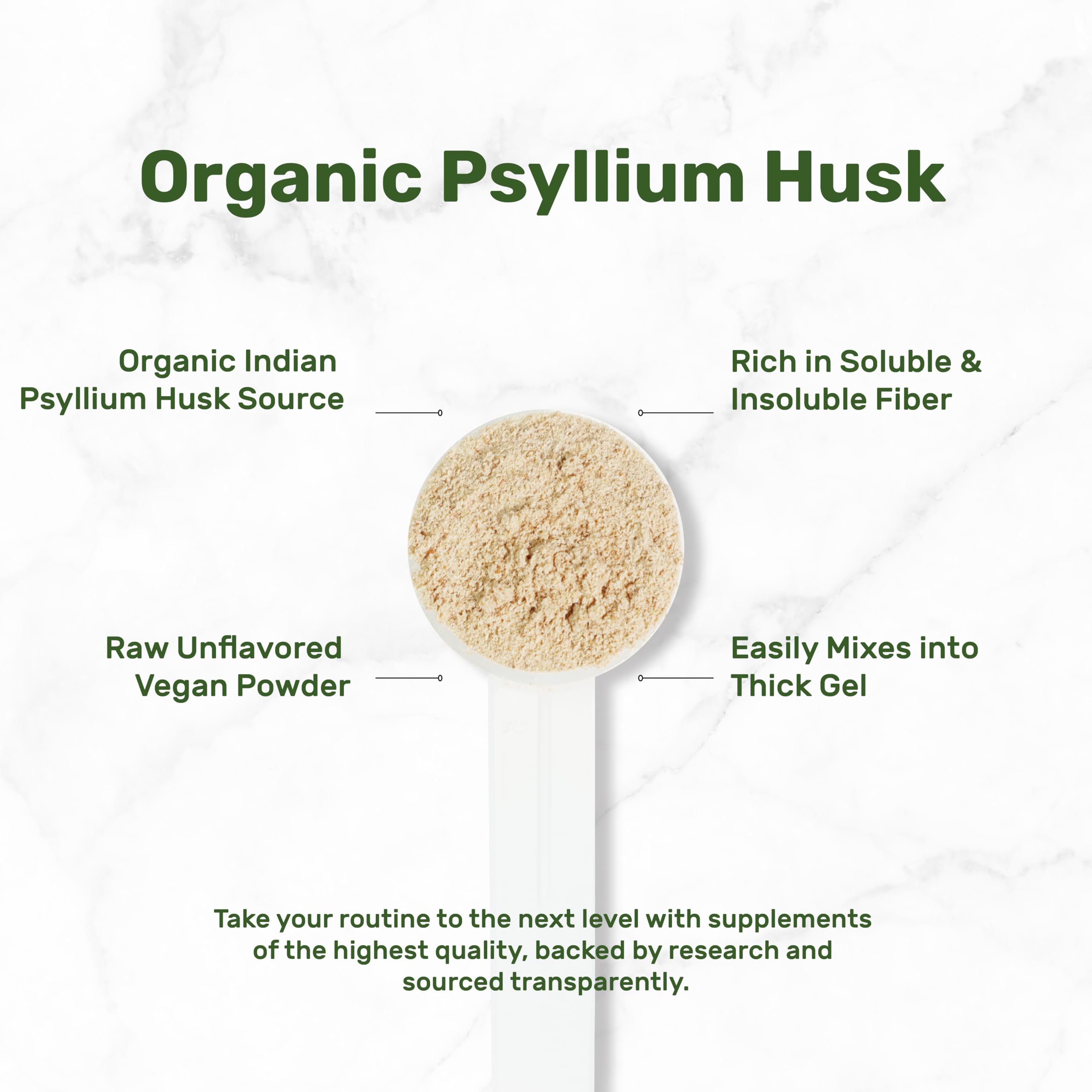 Psyllium DEAL SUPPLEMENT para hornear mejora la miga