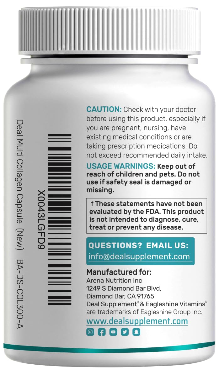 DEAL SUPPLEMENT: queratina hidrolizada para fortalecer cabello y uñas.