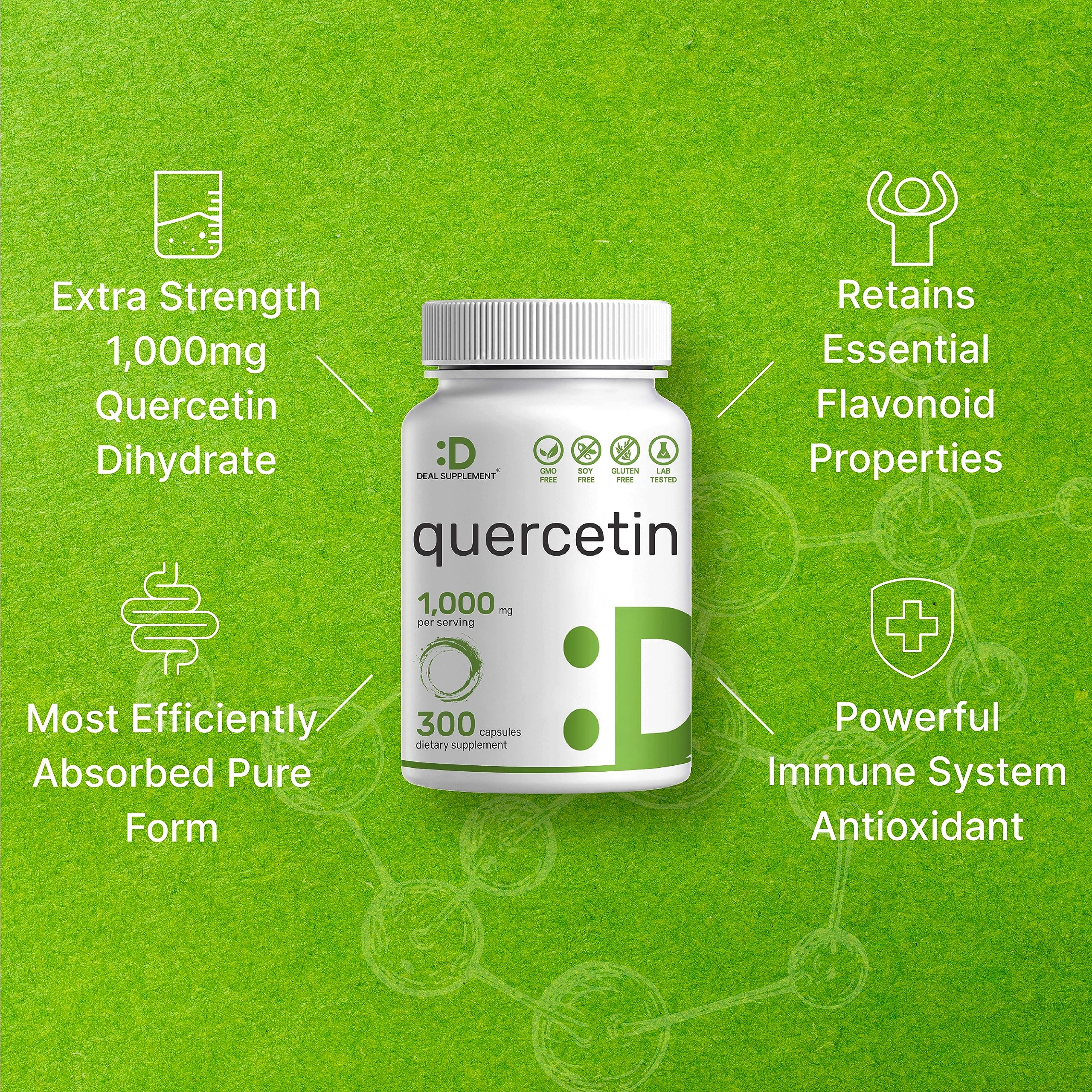 DEAL SUPPLEMENT quercetina sabor neutro: complemento conveniente para rutina.