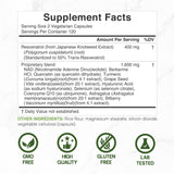 DEAL SUPPLEMENT Resveratrol: botella frontal apoyando la rutina diaria