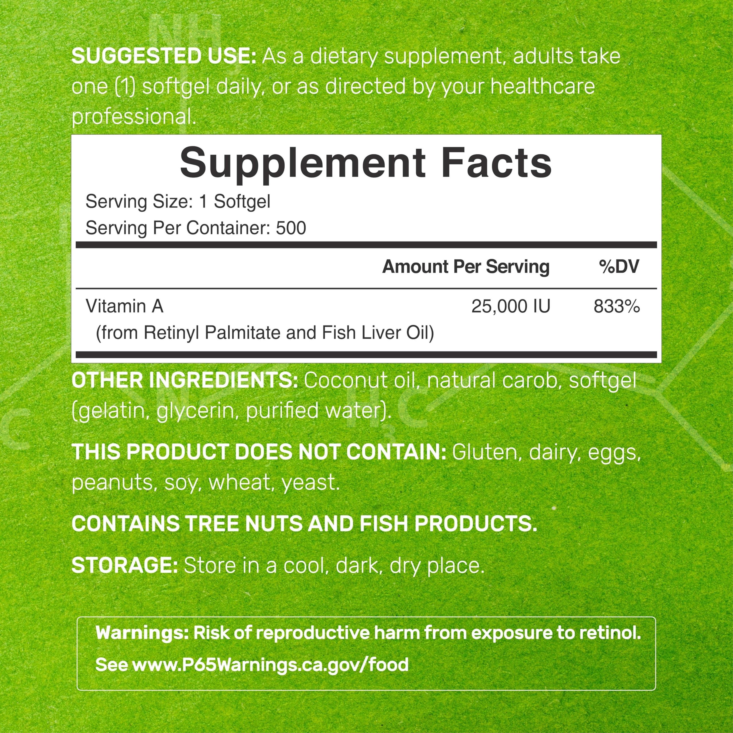 DEAL SUPPLEMENT Detalle de cápsula suave, fácil de tragar, ideal para uso diario.