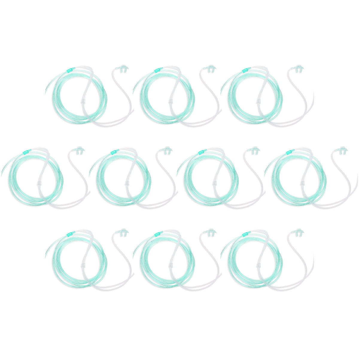 Dealmed canula nasal adulta recta de 7 pies para oxígeno estable