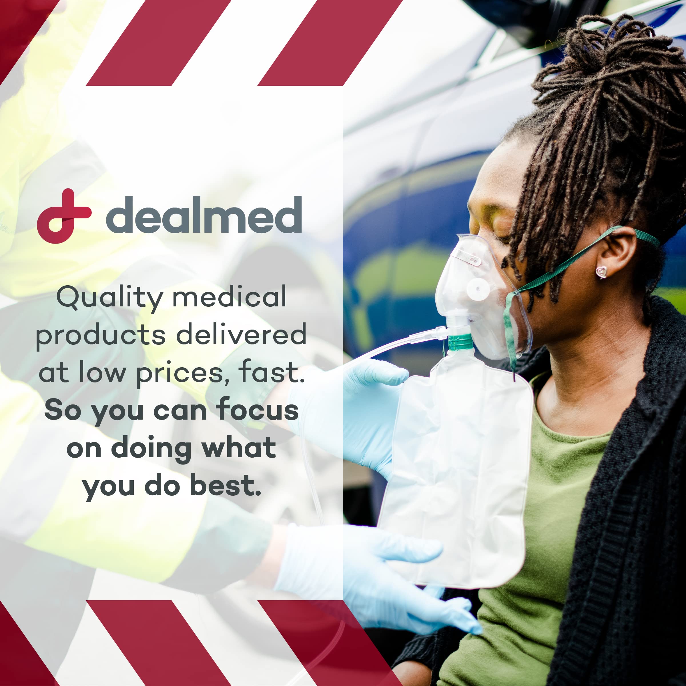 Dealmed pack de 5 unidades para hospitales y kits de primeros auxilios